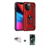 MARSİLYAN™- iPhone 13 Pro Max Kılıf Ahenk Klasik Koleksiyonu - Şeffaf 360 Full Body Arka Koruyucu + Pers Alüminyum Kamera Lens - GI