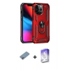 MARSİLYAN™- iPhone 13 Pro Max Kılıf Ahenk Klasik Koleksiyonu - Siyah Bilvis 5in1 3D Magic Cam Ekran Koruyucu + Shine Kamera Lens Koruma Cam - GI
