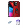 MARSİLYAN™- iPhone 13 Pro Max Kılıf Ahenk Klasik Koleksiyonu - Siyah Bilvis 5in1 3D Magic Cam Ekran Koruyucu + Shine Kamera Lens Koruma Cam - MI