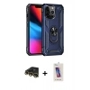 MARSİLYAN™- iPhone 13 Pro Max Kılıf Ahenk Klasik Koleksiyonu - Siyah Joko 5D Cam + Raze Metal Kamera Lens - GD