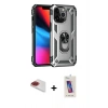MARSİLYAN™- iPhone 13 Pro Max Kılıf Ahenk Klasik Koleksiyonu - Siyah Joko 5D Cam + Pers Alüminyum Kamera Lens - KI