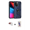 MARSİLYAN™- iPhone 13 Pro Max Kılıf Ahenk Klasik Koleksiyonu - Siyah Joko 5D Cam + Pers Alüminyum Kamera Lens - KI