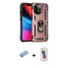 MARSİLYAN™- iPhone 13 Pro Max Kılıf Ahenk Klasik Koleksiyonu - Siyah Joko 5D Cam + Shine Kamera Lens Koruma Cam - MI