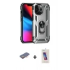 MARSİLYAN™- iPhone 13 Pro Max Kılıf Ahenk Klasik Koleksiyonu - Siyah Joko 5D Cam + Renkli Kamera Lens Koruma Cam - TU