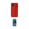 MARSİLYAN™- iPhone 13 Pro Max Kılıf Akış Doku - Siyah 18D Cam Ekran Koruyucu
