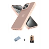 MARSİLYAN™- iPhone 13 Pro Max Kılıf Atlas Form - Şeffaf Maxco Cam Ekran Koruyucu + Shine Kamera Lens Koruma Cam - MI