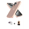MARSİLYAN™- iPhone 13 Pro Max Kılıf Atlas Form - Şeffaf Maxco Cam Ekran Koruyucu + Pers Alüminyum Kamera Lens - GI