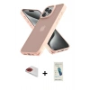 MARSİLYAN™- iPhone 13 Pro Max Kılıf Atlas Form - Şeffaf Pasifik Cam Ekran Koruyucu + Pers Alüminyum Kamera Lens - KI