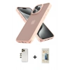 MARSİLYAN™- iPhone 13 Pro Max Kılıf Atlas Form - Siyah 6D Mat Seramik Hayalet Nano Ekran Koruyucu + Shine Kamera Lens - GD