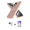 MARSİLYAN™- iPhone 13 Pro Max Kılıf Atlas Form - Siyah Bilvis 5in1 3D Magic Cam Ekran Koruyucu + Pers Alüminyum Kamera Lens - LT
