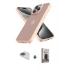 MARSİLYAN™- iPhone 13 Pro Max Kılıf Atlas Form - Siyah Bilvis Hayalet Cam Ekran Koruyucu + Pers Alüminyum Kamera Lens - GI