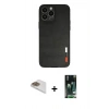 MARSİLYAN™- iPhone 13 Pro Max Kılıf Doruk Asil Koleksiyonu - Şeffaf 360 Full Body Arka Koruyucu + Pers Alüminyum Kamera Lens - GD