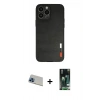 MARSİLYAN™- iPhone 13 Pro Max Kılıf Doruk Asil Koleksiyonu - Şeffaf 360 Full Body Arka Koruyucu + Rainbow Kamera Lens Koruma Cam - MI