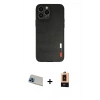 MARSİLYAN™- iPhone 13 Pro Max Kılıf Doruk Asil Koleksiyonu - Şeffaf Maxco Cam Ekran Koruyucu + Rainbow Kamera Lens Koruma Cam - MI