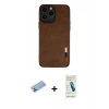 MARSİLYAN™- iPhone 13 Pro Max Kılıf Doruk Asil Koleksiyonu - Şeffaf Pasifik Cam Ekran Koruyucu + Shine Kamera Lens Koruma Cam - MI