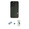 MARSİLYAN™- iPhone 13 Pro Max Kılıf Doruk Asil Koleksiyonu - Şeffaf Pasifik Cam Ekran Koruyucu + Shine Kamera Lens Koruma Cam - MI