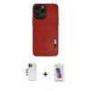 MARSİLYAN™- iPhone 13 Pro Max Kılıf Doruk Asil Koleksiyonu - Siyah Joko 5D Cam + Shine Kamera Lens - GD