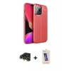 MARSİLYAN™- iPhone 13 Pro Max Kılıf Doruk Klasik Özel Seri - Siyah Joko 5D Cam + Raze Metal Kamera Lens - GD