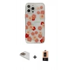 MARSİLYAN™- iPhone 13 Pro Max Kılıf Eksen Asil Prime - Şeffaf Maxco Cam Ekran Koruyucu + Pers Alüminyum Kamera Lens - GD