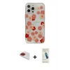 MARSİLYAN™- iPhone 13 Pro Max Kılıf Eksen Asil Prime - Şeffaf Pasifik Cam Ekran Koruyucu + Pers Alüminyum Kamera Lens - KI