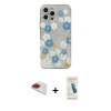 MARSİLYAN™- iPhone 13 Pro Max Kılıf Eksen Asil Prime - Şeffaf Pasifik Cam Ekran Koruyucu + Pers Alüminyum Kamera Lens - KI