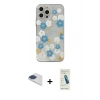 MARSİLYAN™- iPhone 13 Pro Max Kılıf Eksen Asil Prime - Şeffaf Pasifik Cam Ekran Koruyucu + Pers Alüminyum Kamera Lens - LT