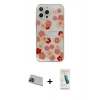 MARSİLYAN™- iPhone 13 Pro Max Kılıf Eksen Asil Prime - Şeffaf Pasifik Cam Ekran Koruyucu + Rainbow Kamera Lens Koruma Cam - MI