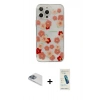 MARSİLYAN™- iPhone 13 Pro Max Kılıf Eksen Asil Prime - Şeffaf Pasifik Cam Ekran Koruyucu + Pers Alüminyum Kamera Lens - SABE