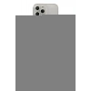 MARSİLYAN™- iPhone 13 Pro Max Kılıf Eksen Asil Prime - Siyah 3D Antistatik Cam Ekran Koruyucu + Rainbow Kamera Lens Koruma Cam - MR