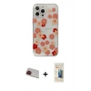 MARSİLYAN™- iPhone 13 Pro Max Kılıf Eksen Asil Prime - Siyah 6D Mat Seramik Hayalet Nano Ekran Koruyucu + Rainbow Kamera Lens Koruma Cam - KI