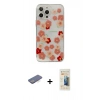 MARSİLYAN™- iPhone 13 Pro Max Kılıf Eksen Asil Prime - Siyah 6D Mat Seramik Hayalet Nano Ekran Koruyucu + Renkli Kamera Lens Koruma Cam - MI