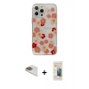 MARSİLYAN™- iPhone 13 Pro Max Kılıf Eksen Asil Prime - Siyah 6D Mat Seramik Hayalet Nano Ekran Koruyucu + Pers Alüminyum Kamera Lens - GD