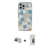 MARSİLYAN™- iPhone 13 Pro Max Kılıf Eksen Asil Prime - Siyah 6D Mat Seramik Hayalet Nano Ekran Koruyucu + Rainbow Kamera Lens Koruma Cam - MI