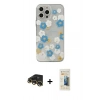 MARSİLYAN™- iPhone 13 Pro Max Kılıf Eksen Asil Prime - Siyah 6D Mat Seramik Hayalet Nano Ekran Koruyucu + Raze Metal Kamera Lens - GD