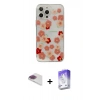 MARSİLYAN™- iPhone 13 Pro Max Kılıf Eksen Asil Prime - Siyah Bilvis 5in1 3D Magic Cam Ekran Koruyucu + Pers Alüminyum Kamera Lens - GI