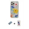 MARSİLYAN™- iPhone 13 Pro Max Kılıf Eksen Asil Prime - Siyah Joko 5D Cam + Shine Kamera Lens Koruma Cam - GI