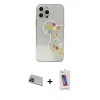 MARSİLYAN™- iPhone 13 Pro Max Kılıf Eksen Asil Prime - Siyah Joko 5D Cam + Rainbow Kamera Lens Koruma Cam - MI