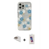 MARSİLYAN™- iPhone 13 Pro Max Kılıf Eksen Asil Prime - Siyah Joko 5D Cam + Pers Alüminyum Kamera Lens - GD