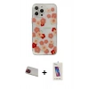 MARSİLYAN™- iPhone 13 Pro Max Kılıf Eksen Asil Prime - Siyah Joko 5D Cam + Rainbow Kamera Lens Koruma Cam - KI