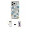 MARSİLYAN™- iPhone 13 Pro Max Kılıf Eksen Asil Prime - Siyah Joko 5D Cam + Shine Kamera Lens - GD