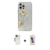 MARSİLYAN™- iPhone 13 Pro Max Kılıf Eksen Asil Prime - Siyah Joko 5D Cam + Shine Kamera Lens - GD