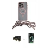 MARSİLYAN™- iPhone 13 Pro Max Kılıf Eksen Özel Seri - Şeffaf 360 Full Body Arka Koruyucu + Raze Metal Kamera Lens - GD