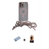 MARSİLYAN™- iPhone 13 Pro Max Kılıf Eksen Özel Seri - Şeffaf Maxco Cam Ekran Koruyucu + Shine Kamera Lens Koruma Cam - MI