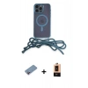 MARSİLYAN™- iPhone 13 Pro Max Kılıf Eksen Özel Seri - Şeffaf Maxco Cam Ekran Koruyucu + Shine Kamera Lens Koruma Cam - PE