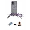 MARSİLYAN™- iPhone 13 Pro Max Kılıf Eksen Özel Seri - Şeffaf Maxco Cam Ekran Koruyucu + Shine Kamera Lens Koruma Cam - PE