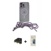 MARSİLYAN™- iPhone 13 Pro Max Kılıf Eksen Özel Seri - Siyah 6D Mat Seramik Hayalet Nano Ekran Koruyucu + Raze Metal Kamera Lens - GD