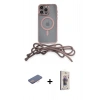 MARSİLYAN™- iPhone 13 Pro Max Kılıf Eksen Özel Seri - Siyah Bilvis 3D Cam Ekran Koruyucu + Renkli Kamera Lens Koruma Cam - PE