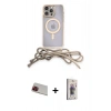 MARSİLYAN™- iPhone 13 Pro Max Kılıf Eksen Özel Seri - Siyah Bilvis 3D Cam Ekran Koruyucu + Rainbow Kamera Lens Koruma Cam - KI