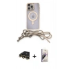 MARSİLYAN™- iPhone 13 Pro Max Kılıf Eksen Özel Seri - Siyah Bilvis 3D Mat Cam Ekran Koruyucu + Raze Metal Kamera Lens - GD
