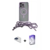 MARSİLYAN™- iPhone 13 Pro Max Kılıf Eksen Özel Seri - Siyah Bilvis 5in1 3D Magic Cam Ekran Koruyucu + Pers Alüminyum Kamera Lens - LT